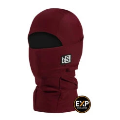 Black Strap Expedition Hood Kids Balaclava 2023 -Outerwear Select Stores BlackStrap Expedition Hood Kids Balaclava 22 23 WINE 1