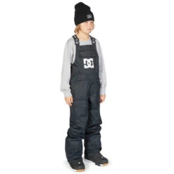 DC Shoes Roadblock Kids Bib Pant 2023 -Outerwear Select Stores DC Shoes Roadblock Kids Bib Pant 22 23 BLAC 2