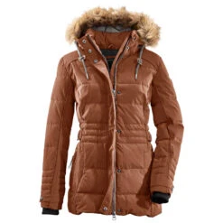 Giga-Killtec Oiva Womens Jacket 21-22 -Outerwear Select Stores Giga Killtec Women s Oiva Jacket 21 22 RUST 1