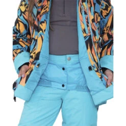 Obermeyer Taja Print Girls Jacket 2023 -Outerwear Select Stores Obermeyer Taja Print Girls Jacket 22 23 SWWN 4