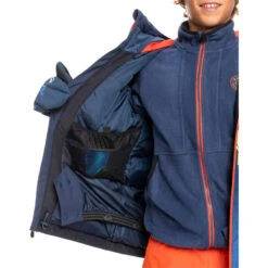 Quiksilver Mission Engineered Kids Jacket 2023 -Outerwear Select Stores Quiksilver Mission Engineered Boys Jacket 22 23 IBLU 3