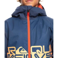 Quiksilver Mission Engineered Kids Jacket 2023 -Outerwear Select Stores Quiksilver Mission Engineered Boys Jacket 22 23 IBLU 4