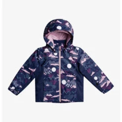 Roxy Snowy Tale Toddlers Jacket 21-22 -Outerwear Select Stores Roxy Toddler s Snowy Tale Jacket 21 22 MBLU 1