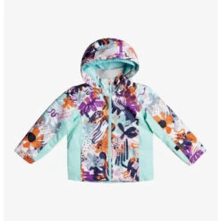 Roxy Snowy Tale Toddlers Jacket 21-22 -Outerwear Select Stores Roxy Toddler s Snowy Tale Jacket 21 22 WNAI 1